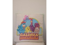 Capa de Almofada infantil  Galinha Pintadinha